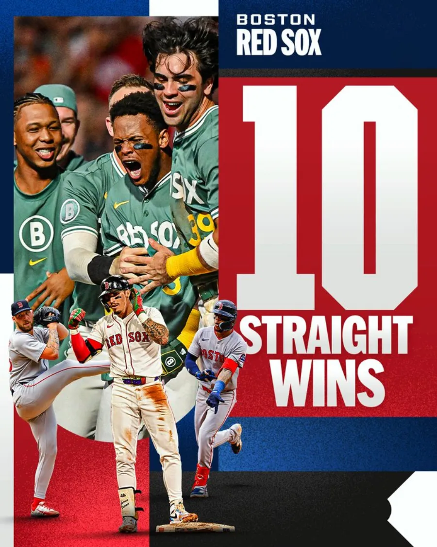 Red Sox are on a heater going into the All-Star break