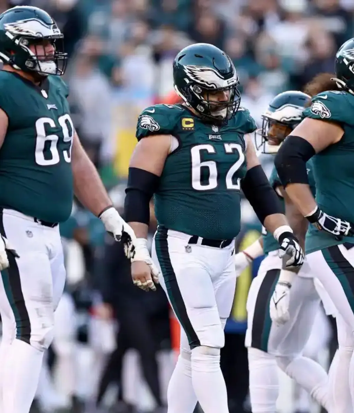 Eagles’ Offensive Line Earns Prestigious Ranking Ahead of 2025 Campaign