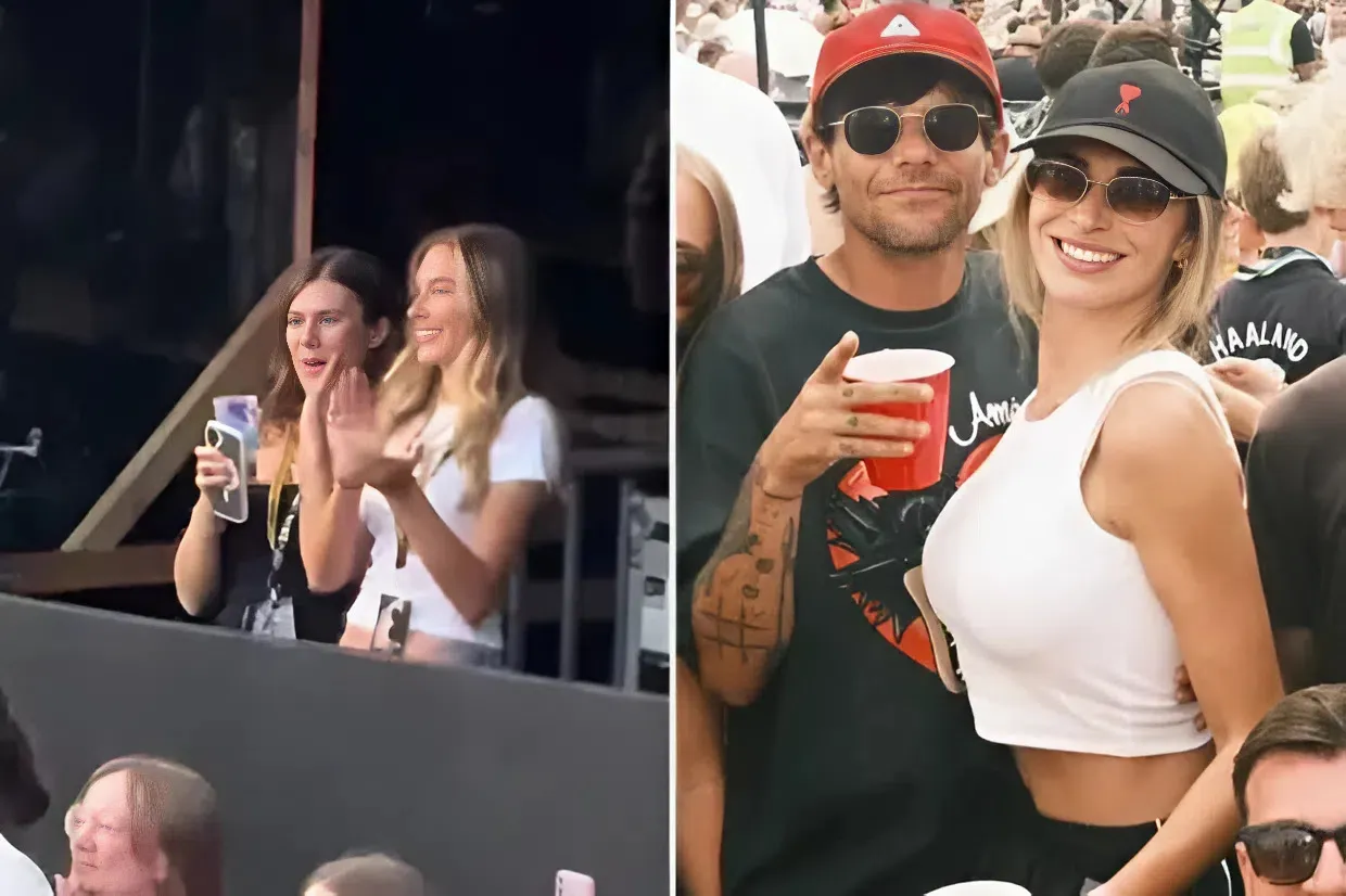 Zara McDermott spotted singing along at Louis Tomlinson gig after she jets out to Zurich to support him