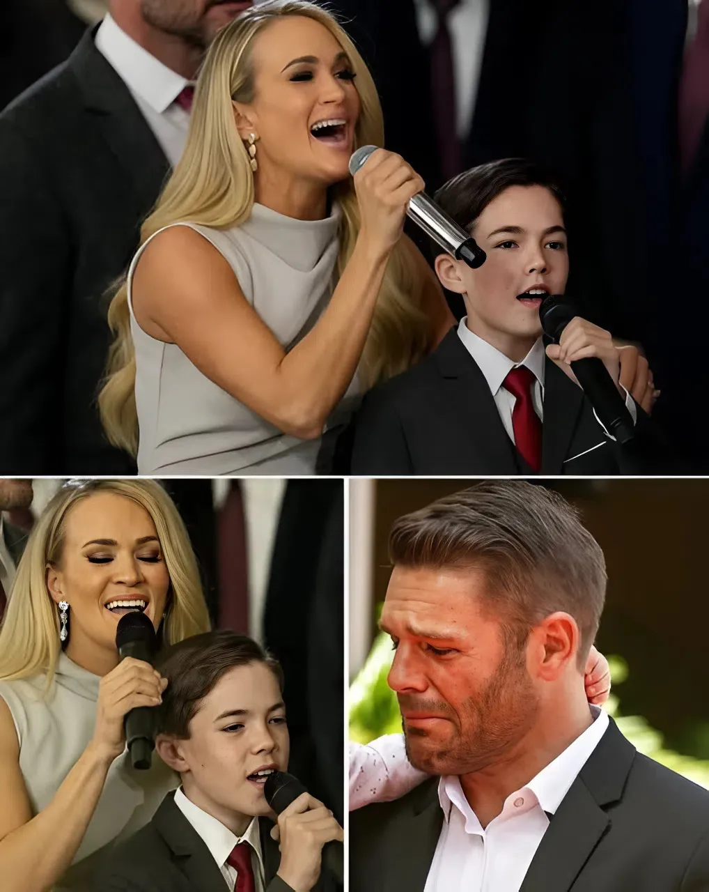 “He’s My Whole World…”: Mike Fisher Breaks Down as Son Joins Carrie Underwood for Emotional Father’s Day Surprise