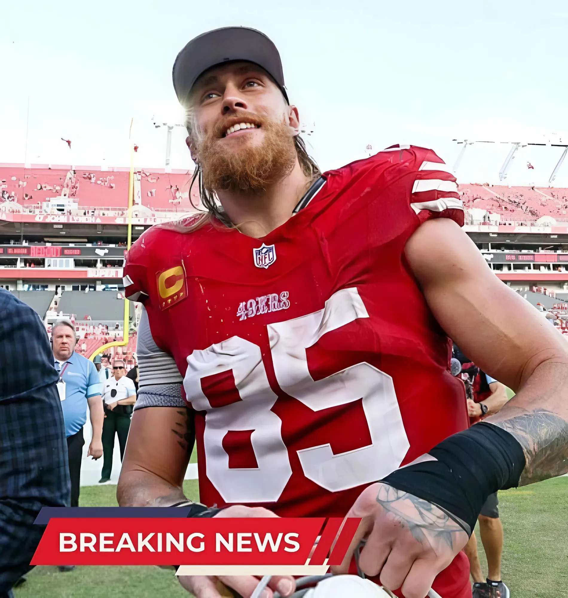 George Kittle admits 49ers contract talks weren't drama-free