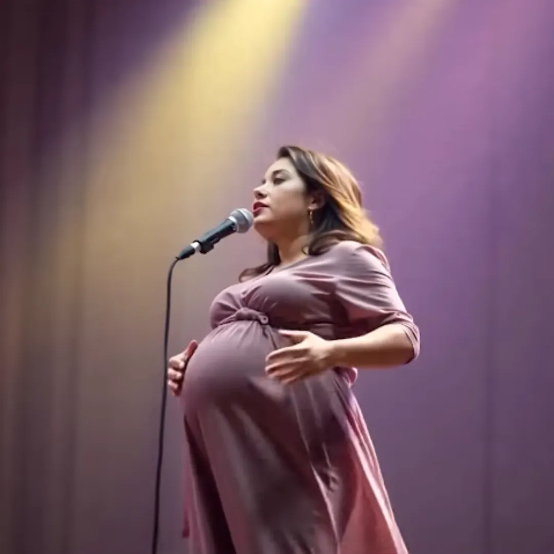 7 Months Pregnant and Newly Widowed, She Stood on the AGT Stage and Sang Through Her Pain