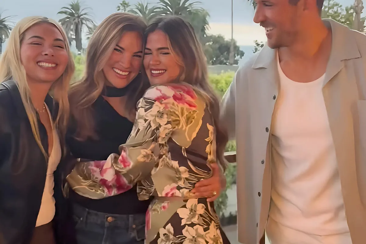 JoJo Fletcher Surprises Best Friend Becca Tilley for Her Engagement Party tram