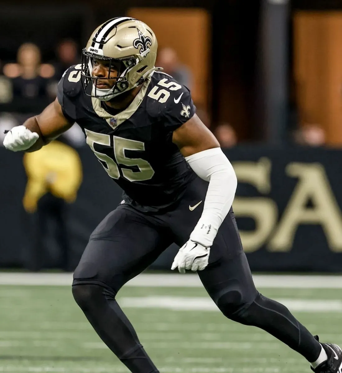 Saints countdown to kickoff player of the day: Isaiah Foskey