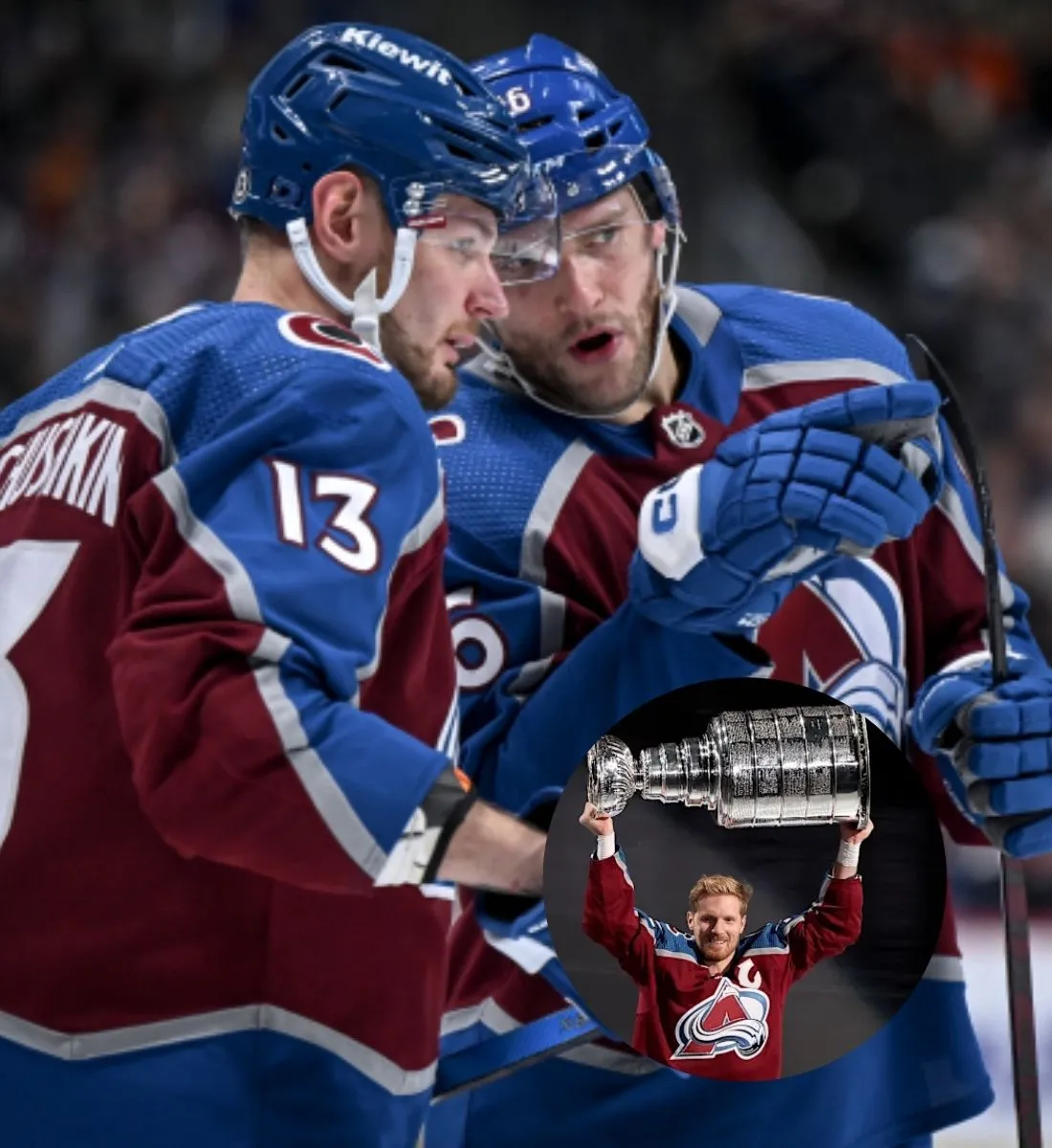 How much did the Avalanche lose without Landeskog these past three years?