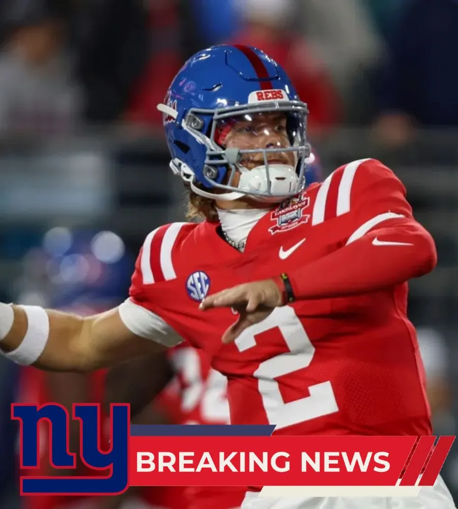 Giants QB Jaxson Dart Shows off ‘Cannon’ Arm in New Social Media Clip