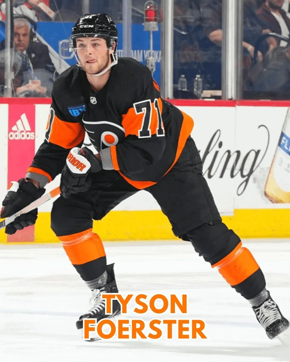 Report reveals latest on Tyson Foerster's injury recovery