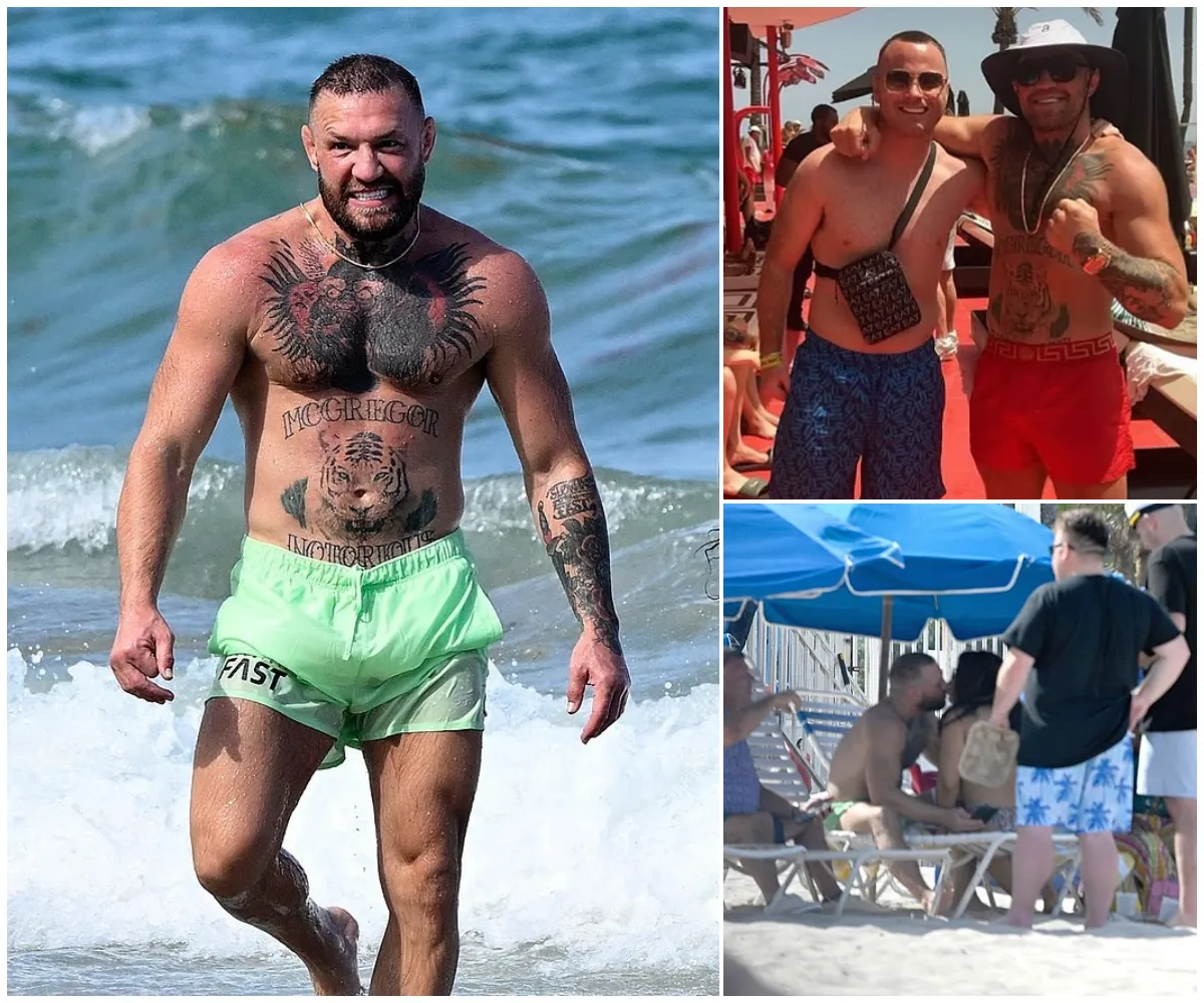 “No one more loyal than us” – Conor McGregor brazenly flaunts snaps from wild ‘jocks’ holiday after being caught kissing a mystery woman on the beach, as Azealia Banks doubles down with explosive nude photo claims amid deepening scandal - suong
