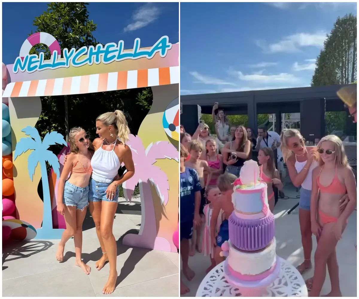 “Too much money!” – Billie Faiers mum-shamed for flaunting wealth as she throws lavish ‘Nelly-Chella’ festival-themed bash for daughter’s 11th birthday with DJ, pool party, pizza van and luxury treats at £1.4m Essex mansion - suong