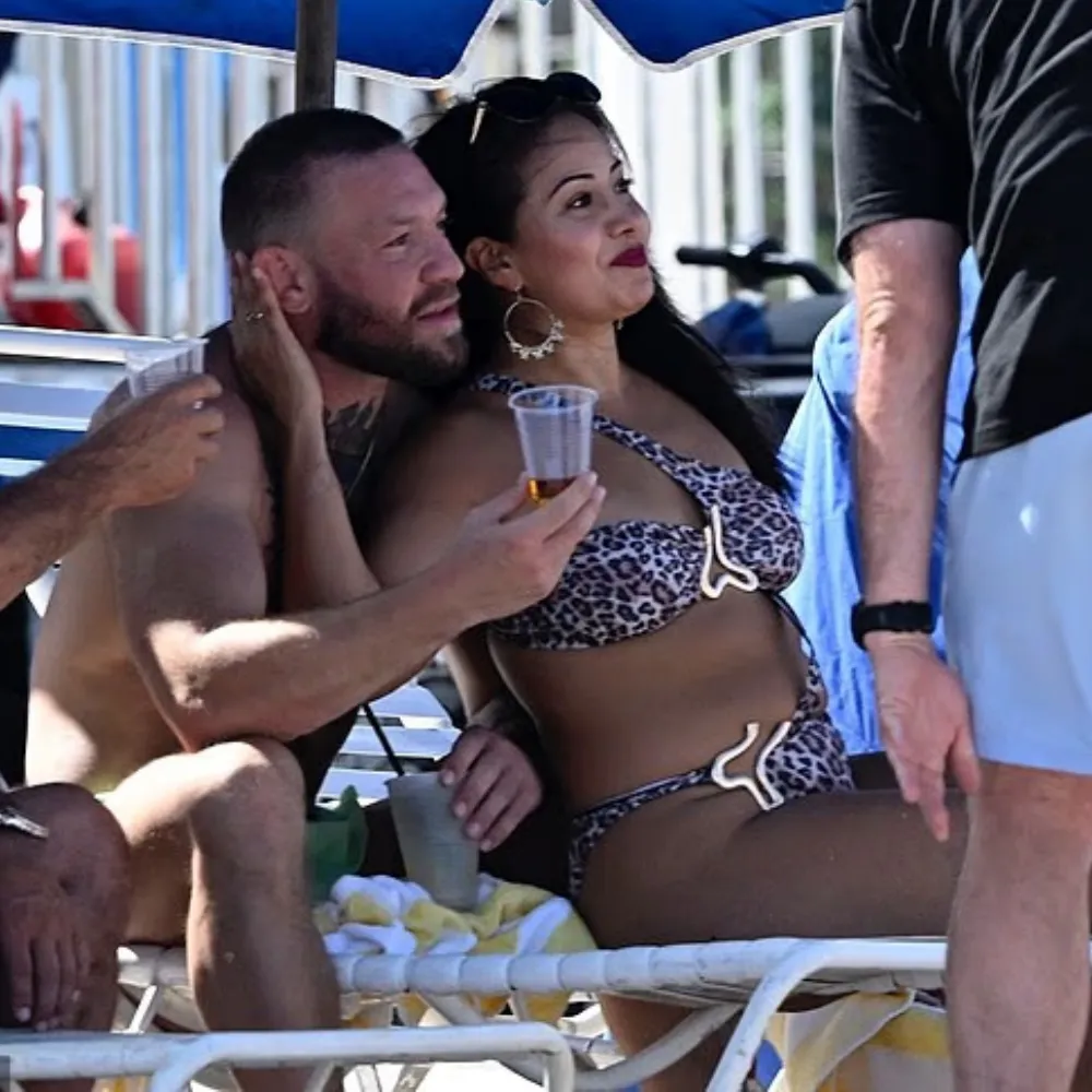 “He couldn’t keep his hands off her” – Conor McGregor caught kissing mystery brunette on Florida beach in full view of stunned onlookers as fiancée Dee Devlin finally breaks her silence on latest cheating scandal - suong