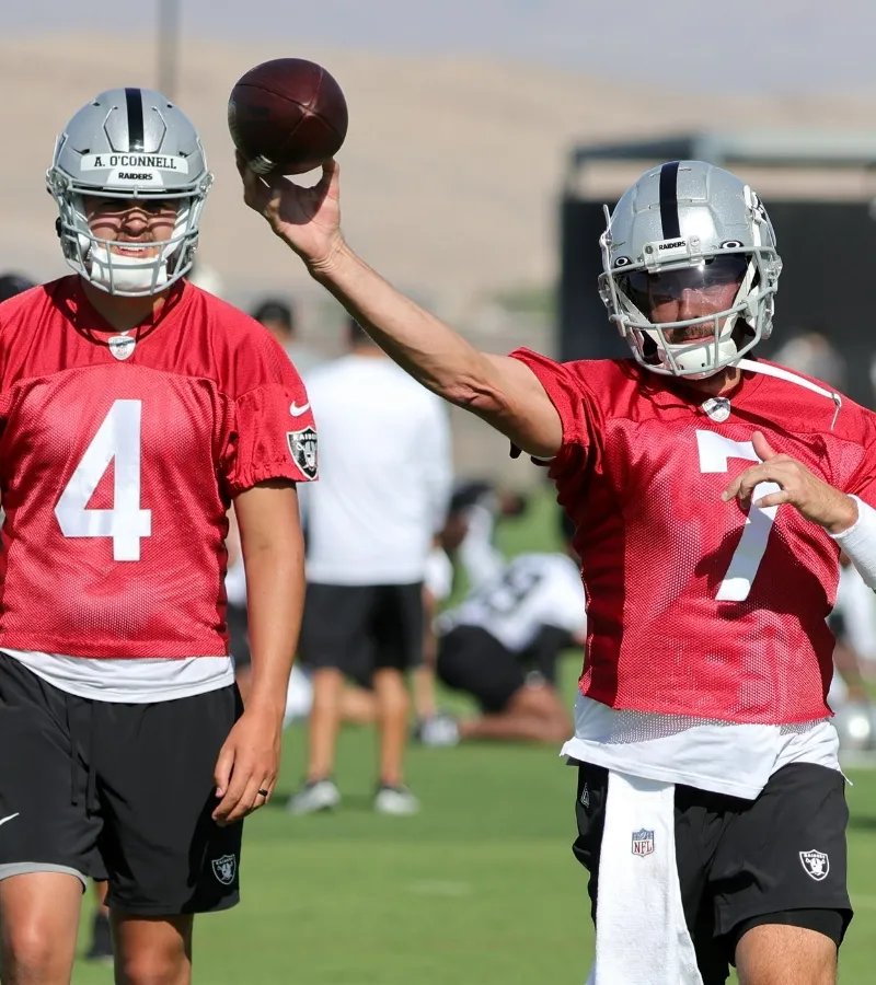 Raiders Cut Ties With QB Days Before Start of Training Camp