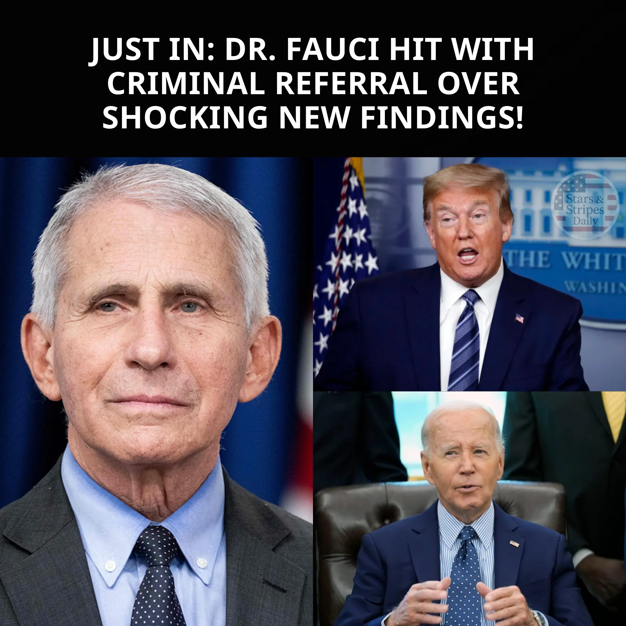 Republicans Push for Criminal Charges Against Dr. Fauci Over Alleged Autopen Pardon Scheme