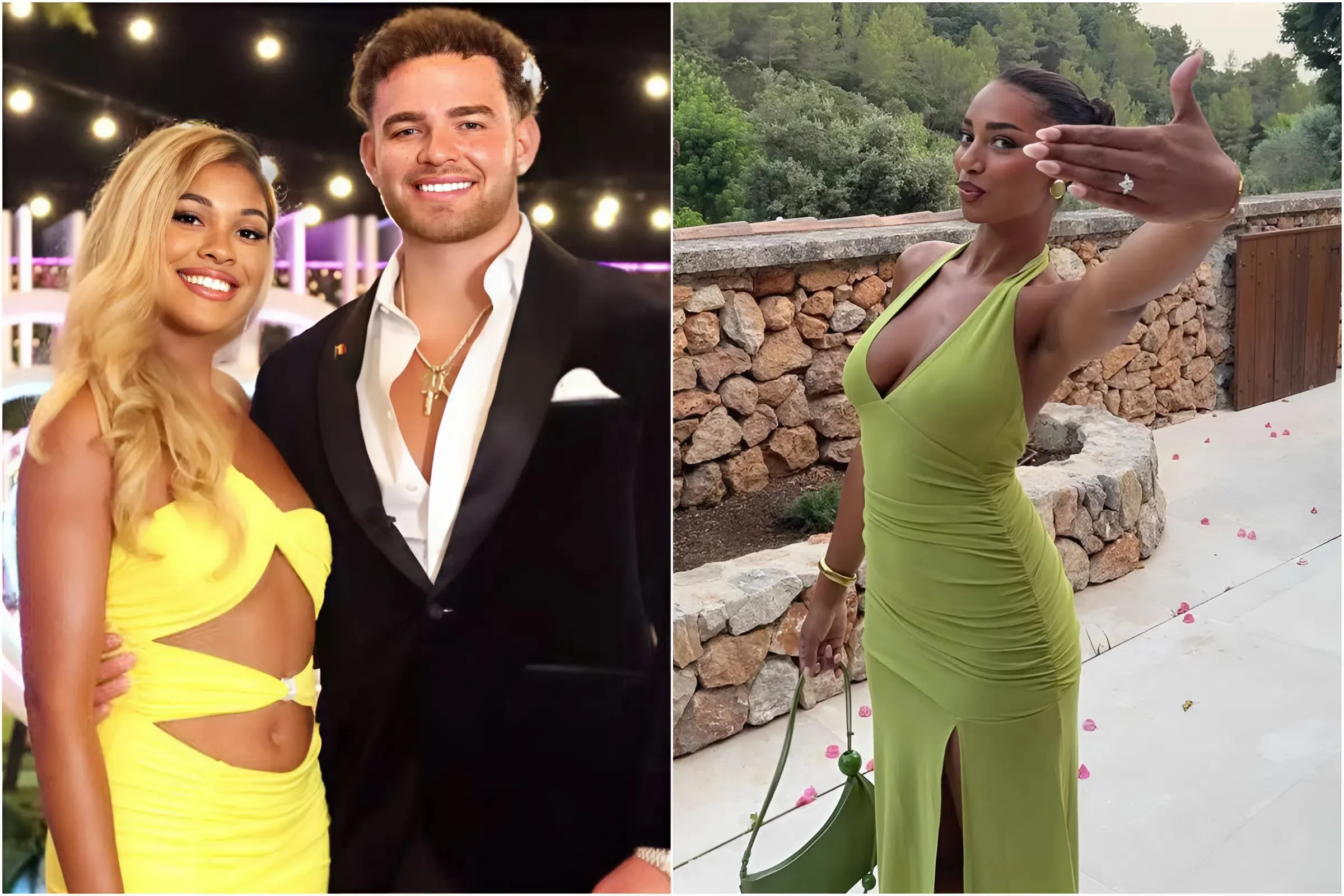 Love Island’s Wil Anderson and Uma Jammeh Are Engaged: 'I Put a Ring on It!' trucc