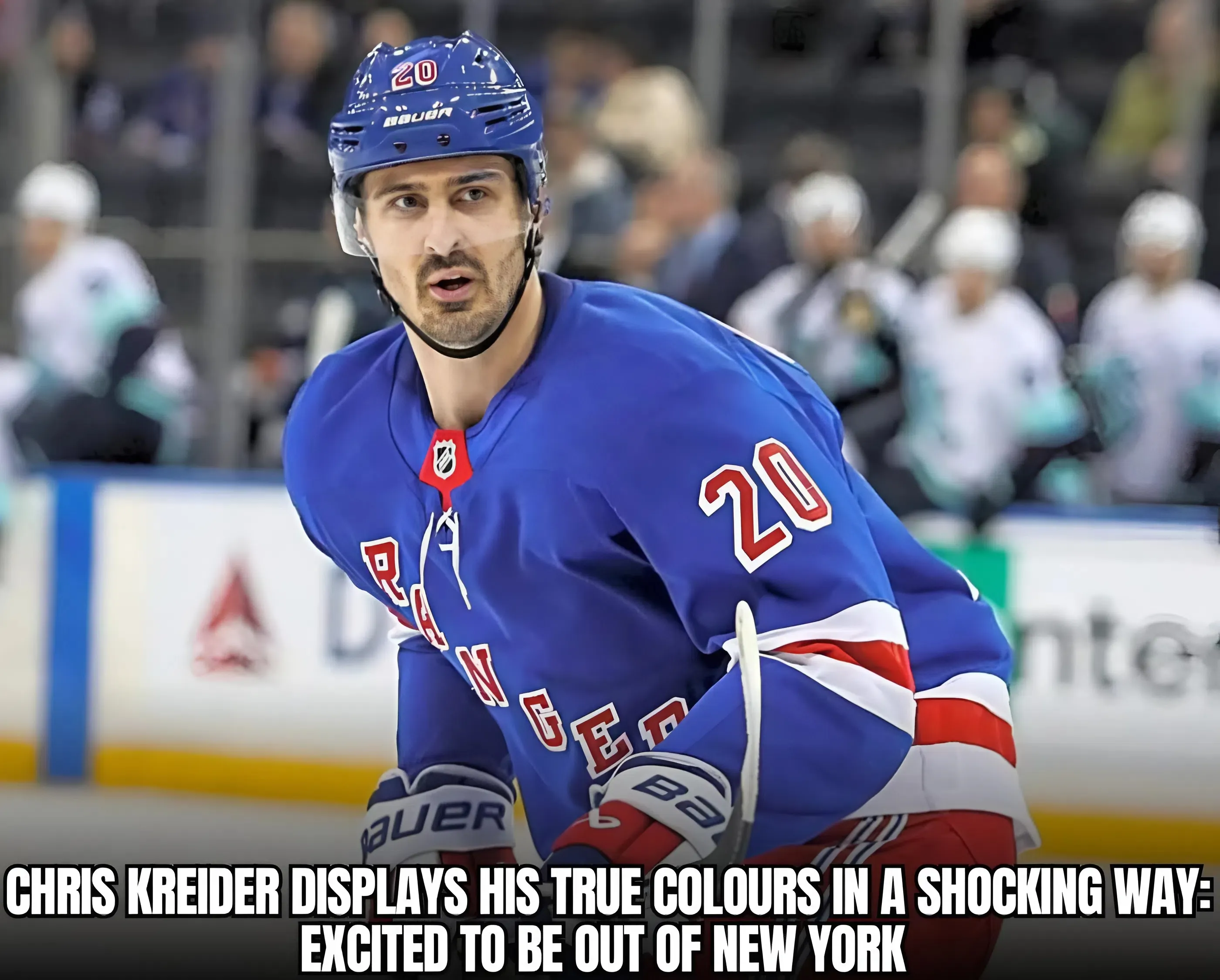 Chris Kreider displays his true colours in a shocking way: Excited to be out of New York