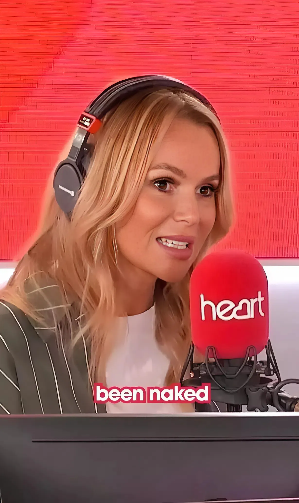Amanda Holden warns of 'big trouble' after throwing Heart FM into chaos with late arrival
