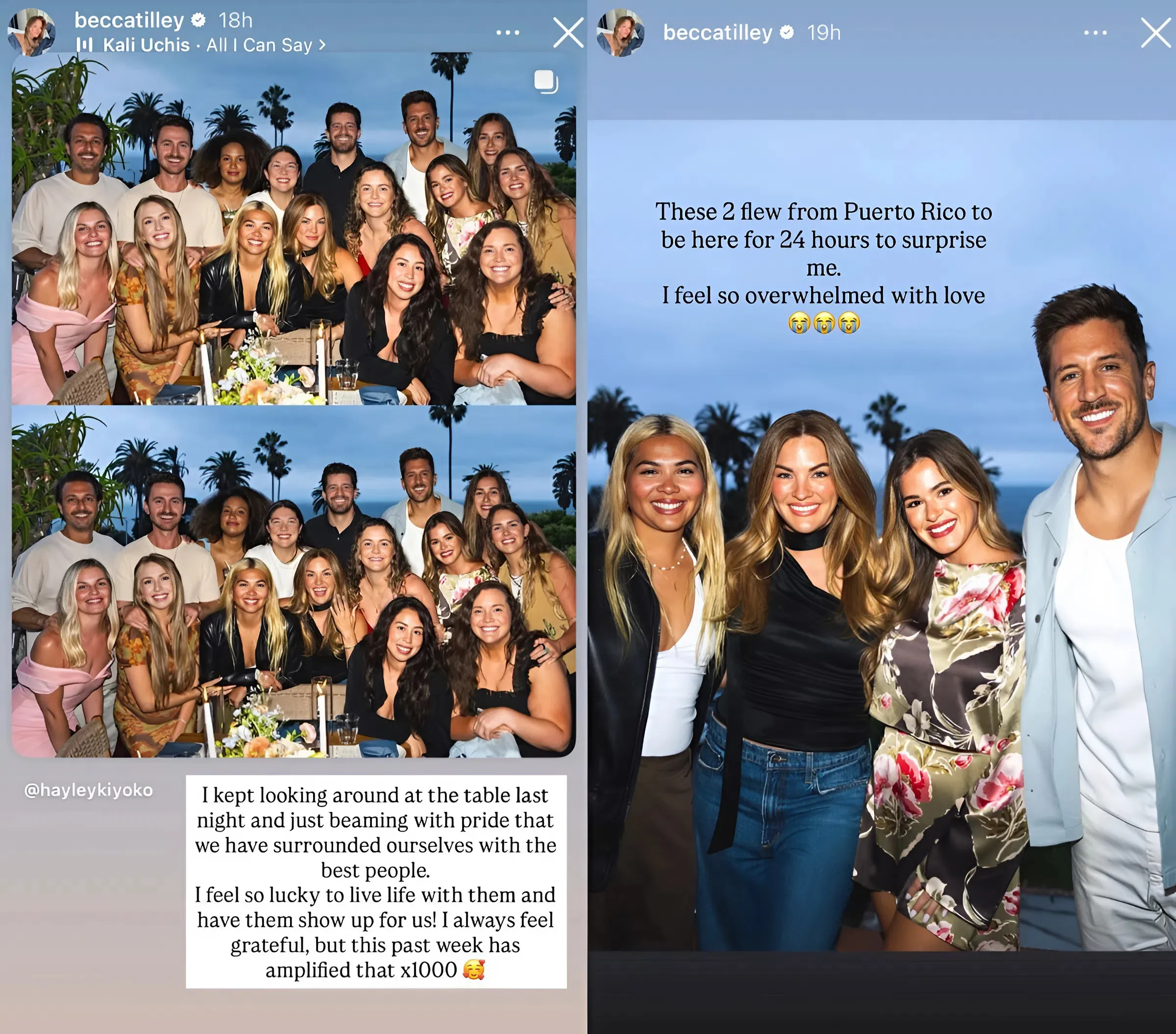 JoJo Fletcher Surprises Best Friend Becca Tilley for Her Engagement Party — See the Pics!
