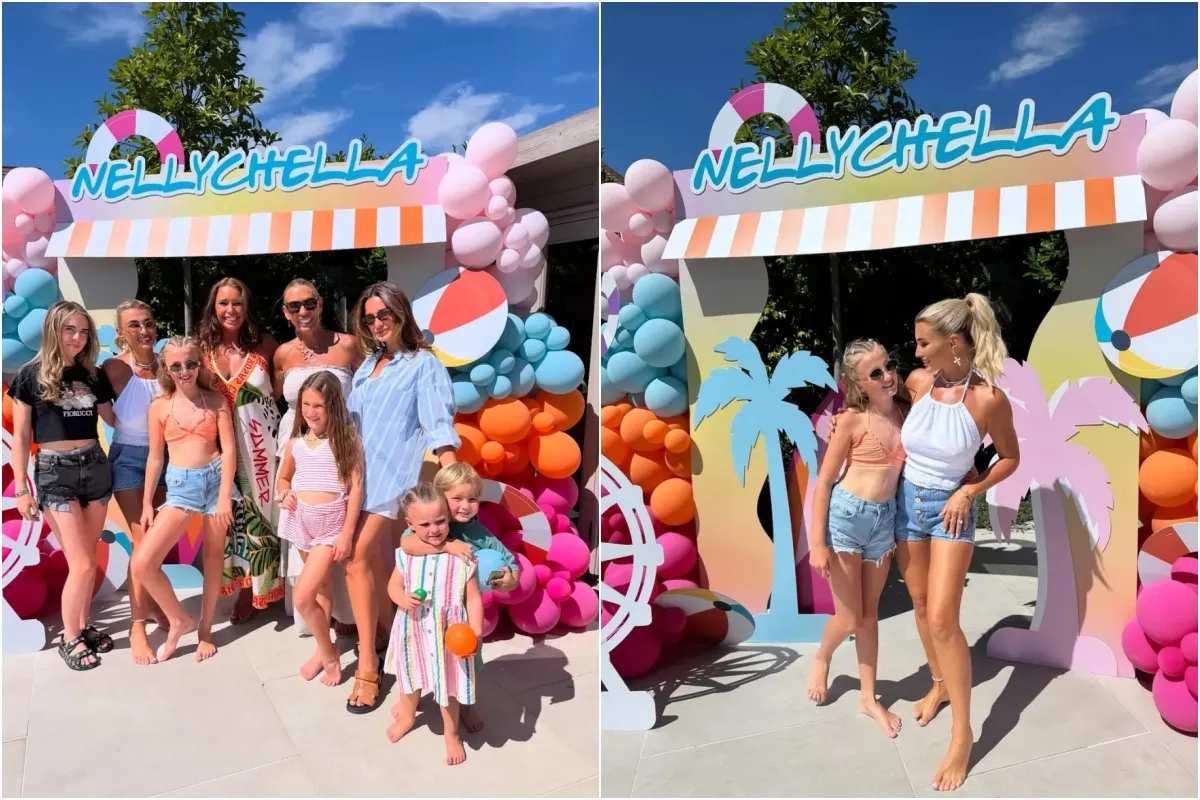 Billie Faiers mum-shamed for ‘flaunting wealth’ as she throws festival-themed party for Nellie’s 11th birth ngocc