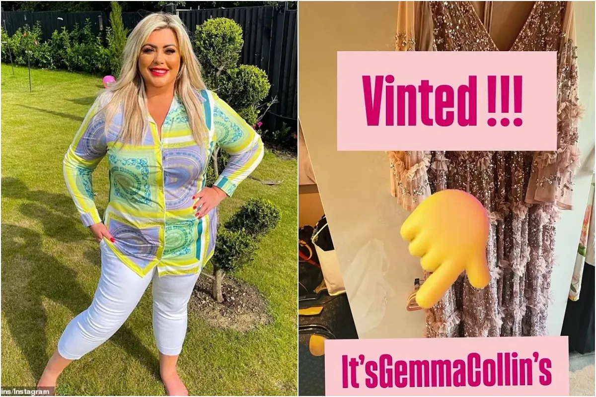 Gemma Collins reveals she is flogging her 'worn once' clothes on Vinted after losing two stone on weight loss jab Mounjaro ngocc