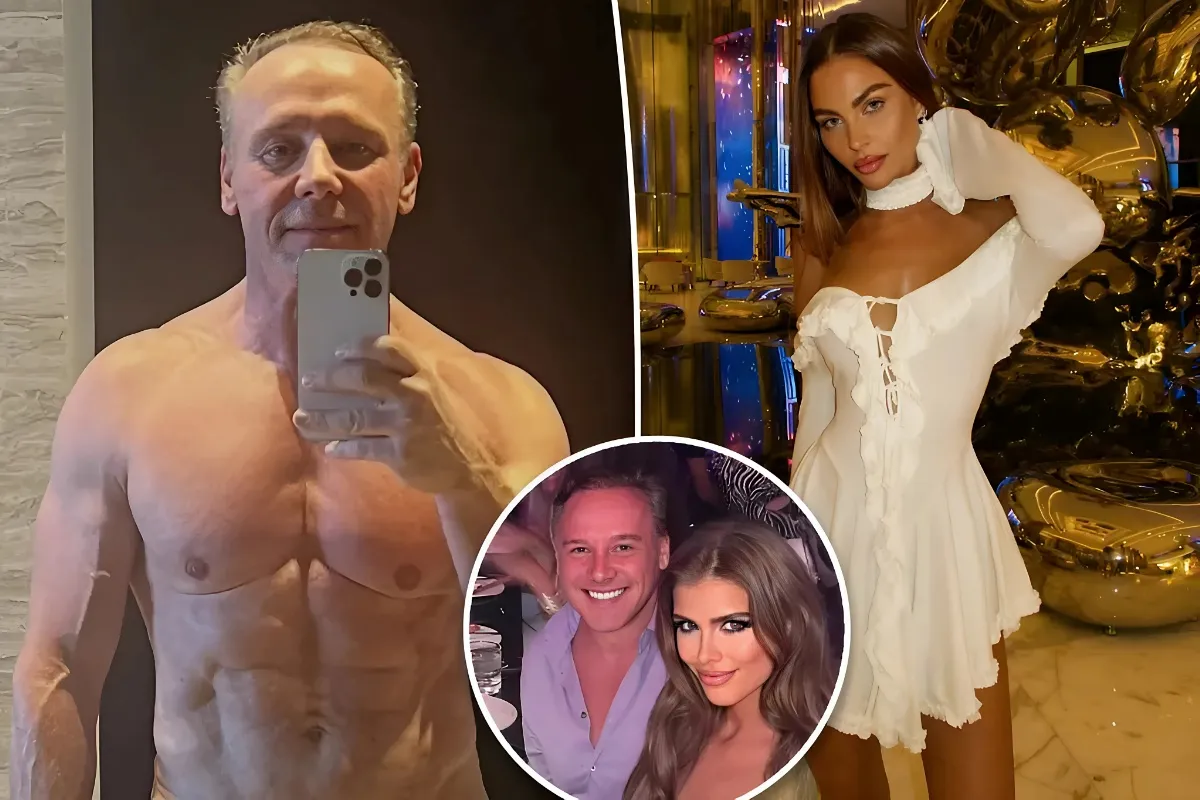 Lenny Hochstein, 59, dating Russian model Alena Kovalenko, 25, after Katharina Mazepa split tram