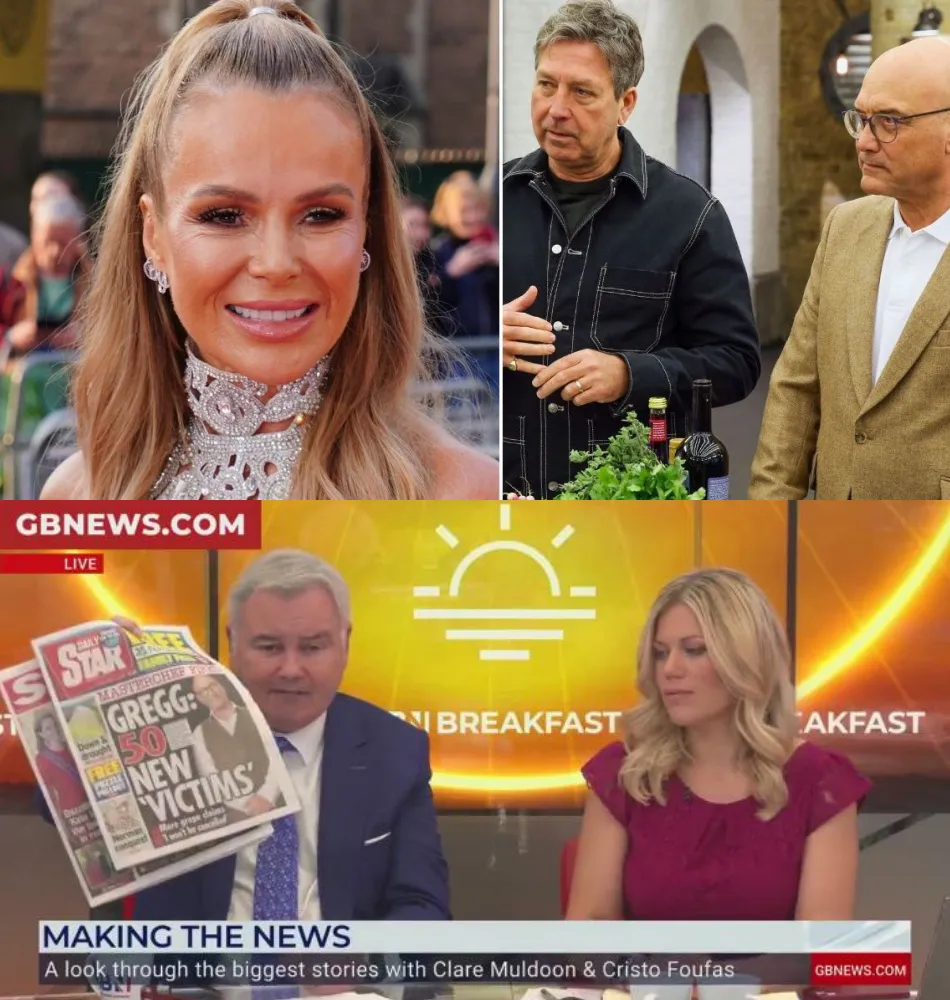 Amanda Holden leads famous faces in public backing of John Torode amid MasterChef 'racial comment' saga