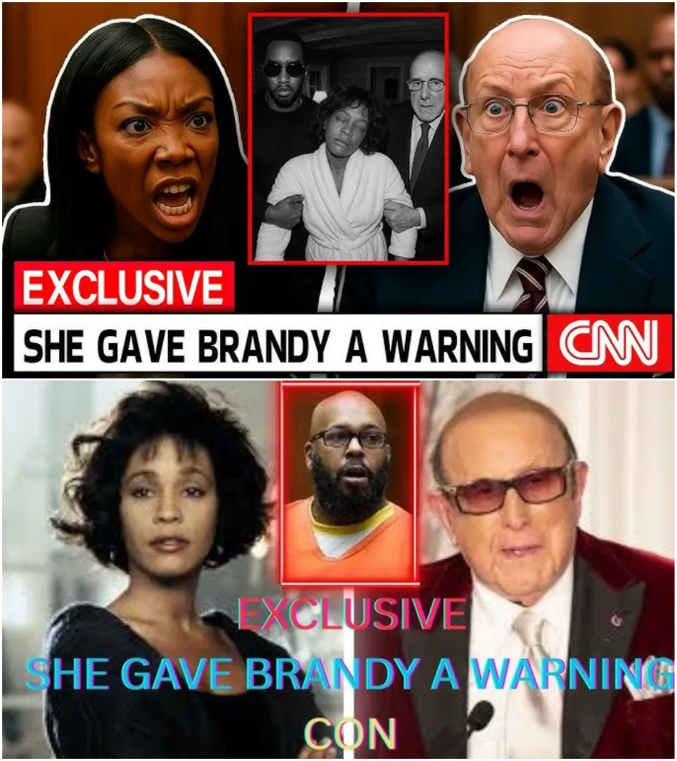 Brandy Norwood EXPOSES Whitney Houston’s Final Note That Could BURY Diddy & Clive Davis!
