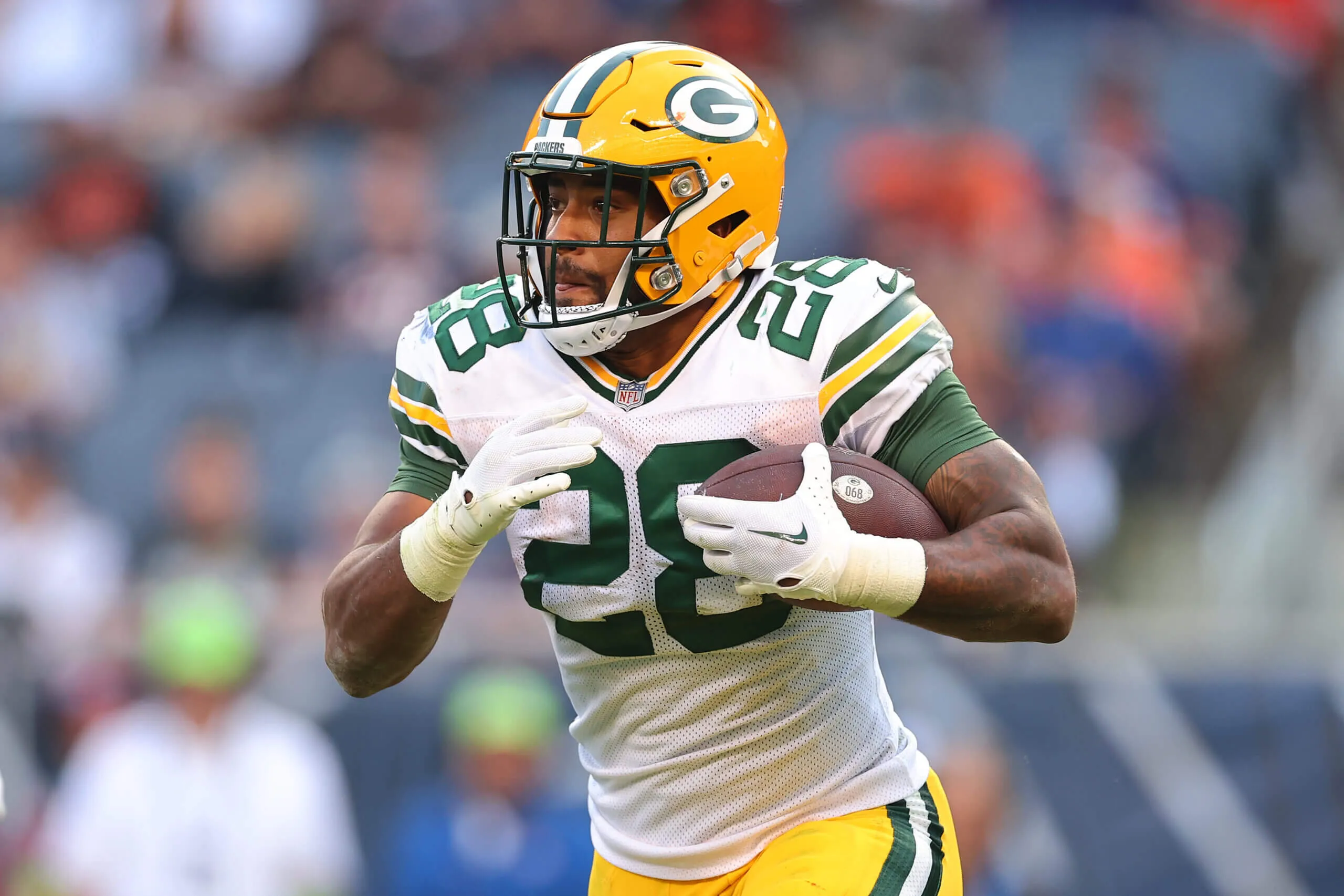 Saints eye potential swoop for former Packers star AJ Dillon amid Eagles uncertainty and depth concerns Saints eye potential swoop for former Packers star AJ Dillon amid Eagles uncertainty and depth concerns