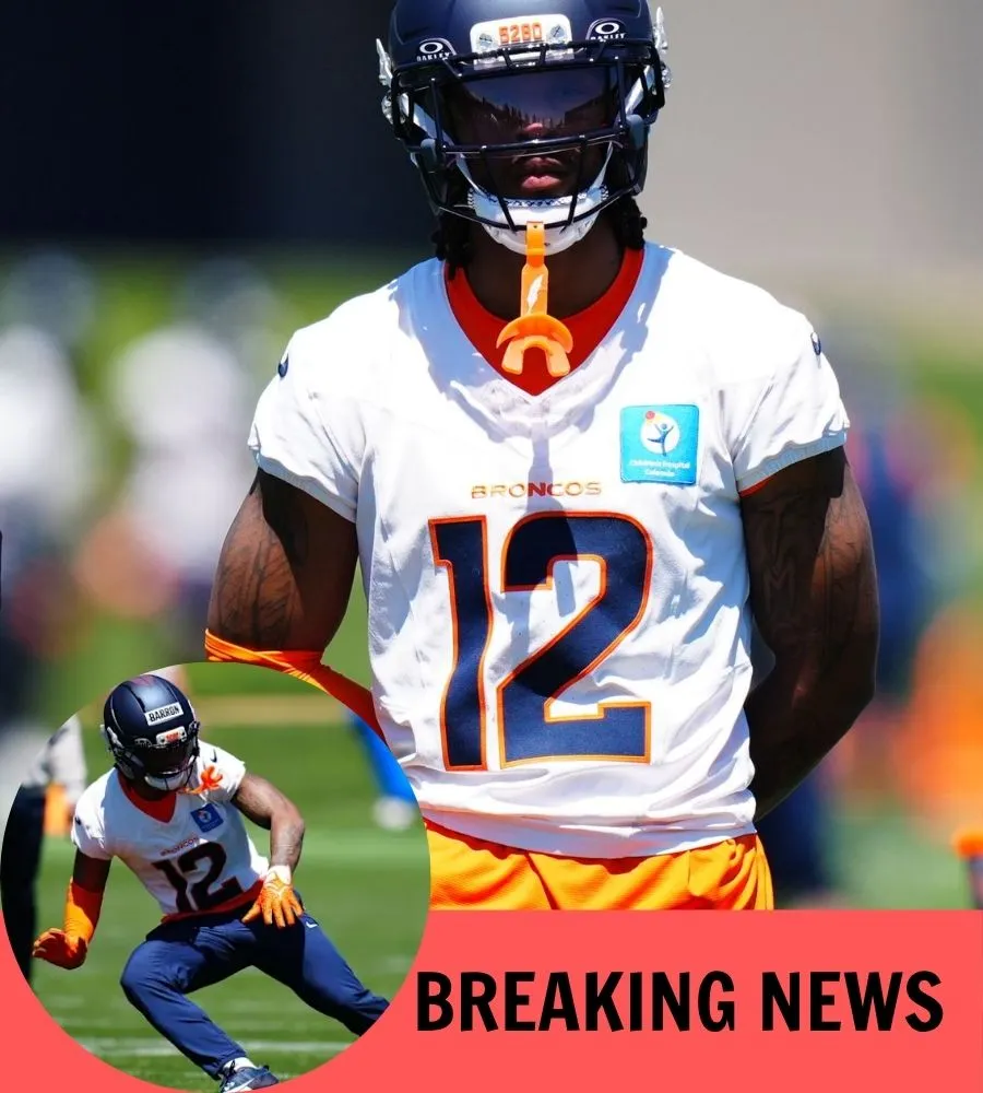 Broncos Sign First-Round CB Jahdae Barron