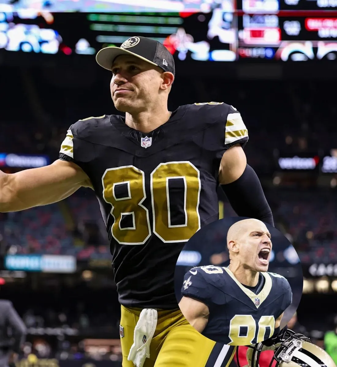 Saints Legend Jimmy Graham Sets World Record in the Arctic Ocean