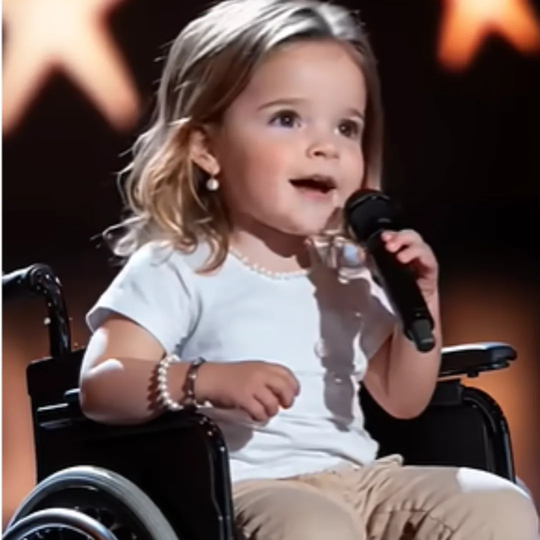 6-Year-Old Girl in Wheelchair Leaves Judges in Tears With Angelic Voice