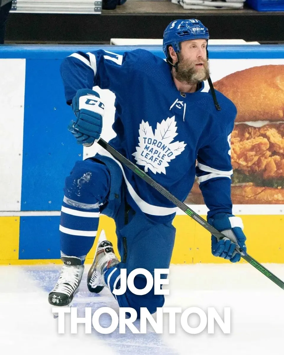 Former Maple Leafs Forward Joe Thornton Hired Onto Sharks' Hockey Operations Staff