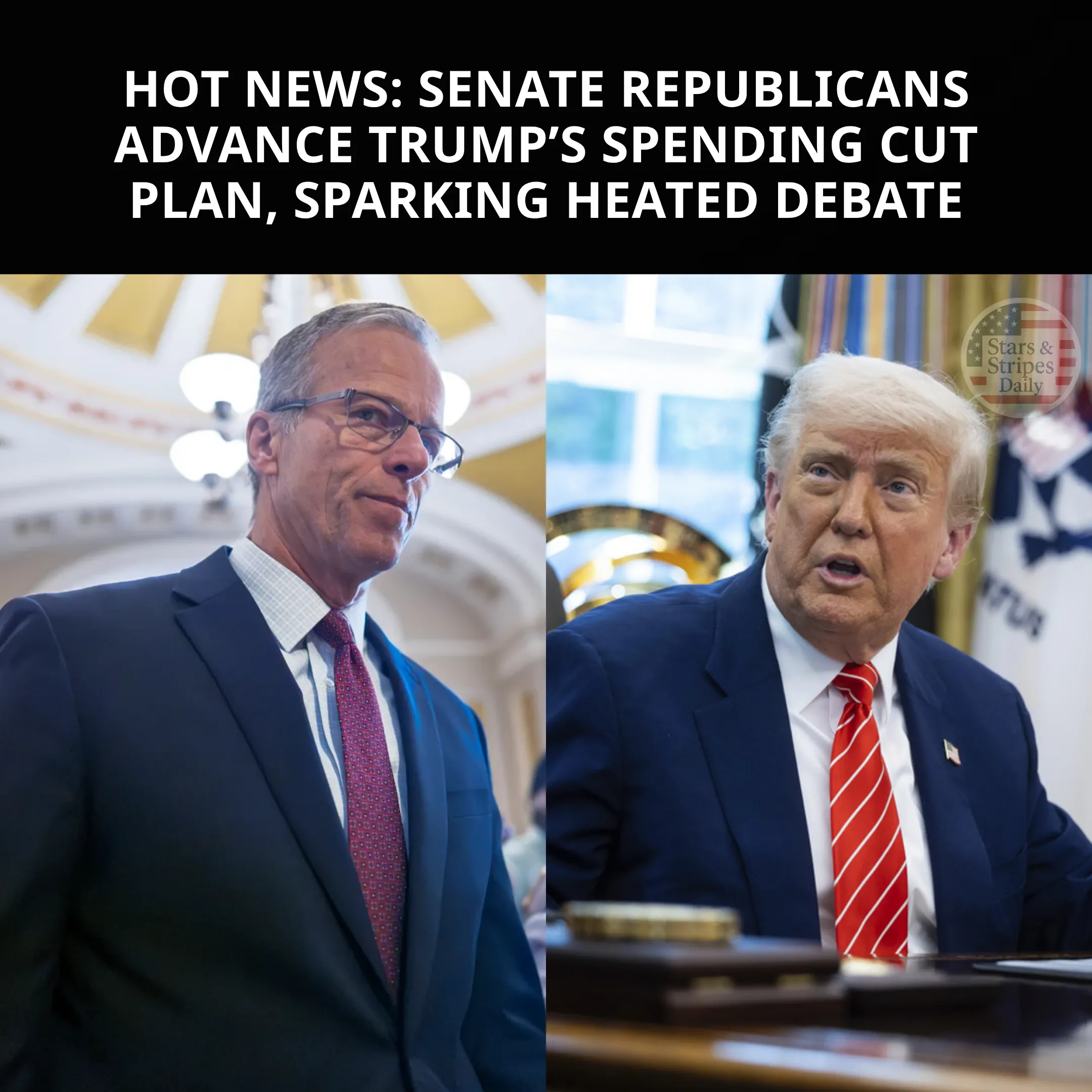 Senate Republicans Clear Key Obstacle for Trump’s Spending Reduction Proposal, Setting Stage for Extended Debate