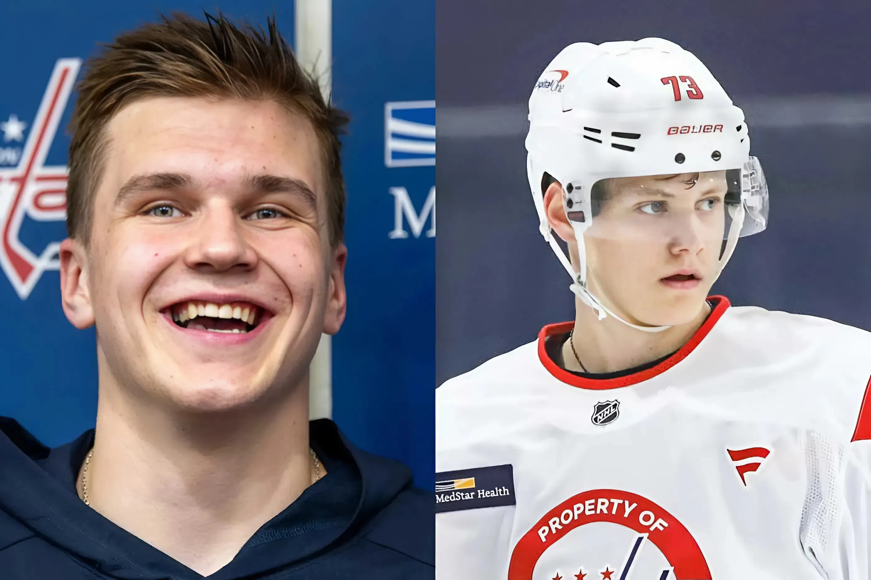 Capitals Prospects Ilya Protas and Eriks Mateiko Reveal the Stories Behind Their ‘Hammer’ and ‘Moose’ Nicknames: ‘I Have No Clue What Moose Means’ trucc