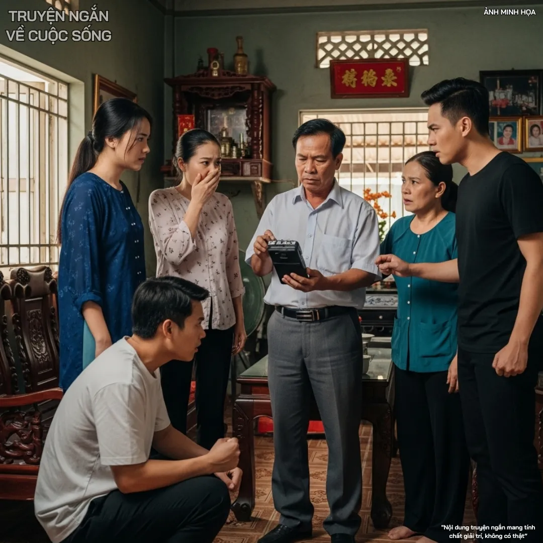 Bố dượng công khai đoạn ghi âm của tôi và anh rể, khiến vợ chồng tôi điêu đứng.