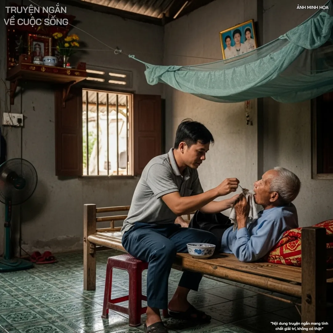 Bị nói "dại" khi chăm bố vợ liệt sau khi vợ mất, anh Minh khiến hàng xóm xì xào vì một việc bất ngờ xảy ra...