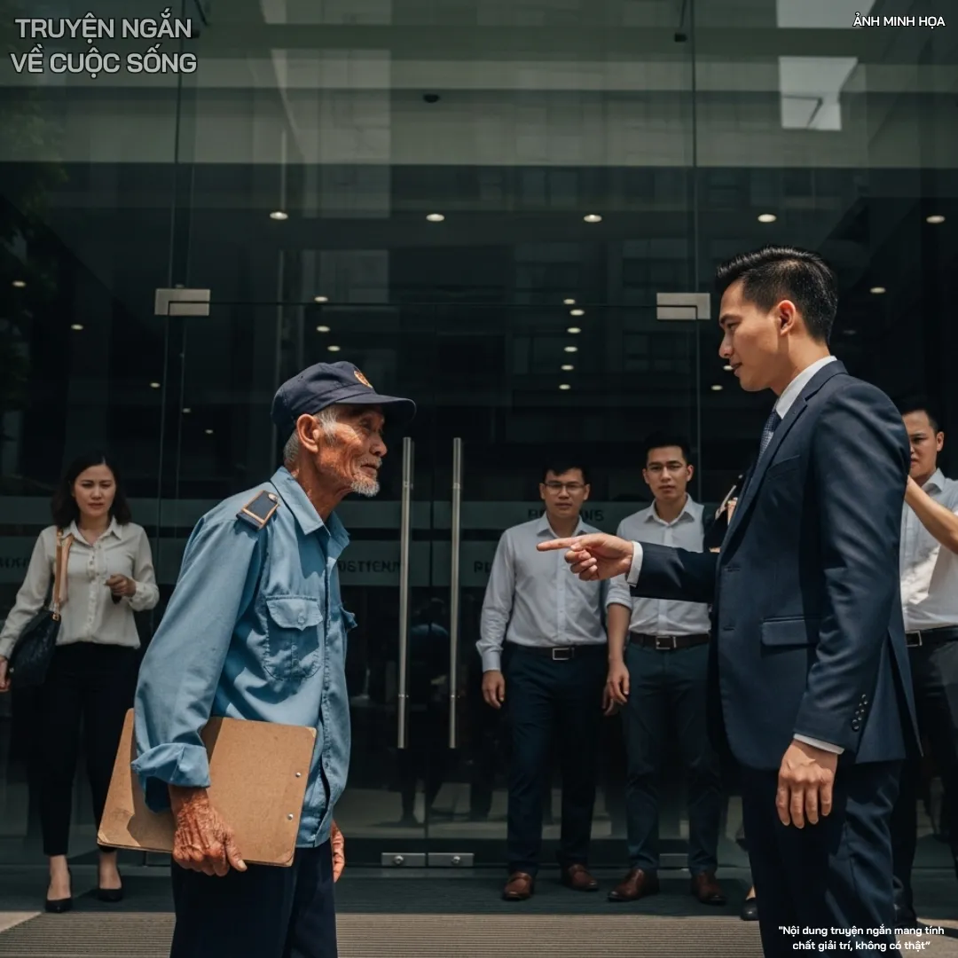 Ông bảo vệ bị khinh thường can ngăn bắt nạt, rồi tất cả sững sờ khi thân phận thật của ông bị lộ.
