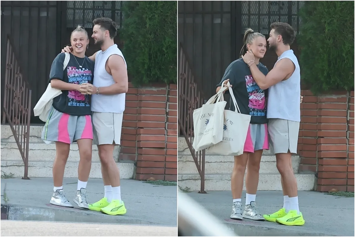 Chris Hughes can’t keep his hands off girlfriend JoJo Siwa after revealing they’re ‘totally in love’ ngocc Chris Hughes can’t keep his hands off girlfriend JoJo Siwa after revealing they’re ‘totally in love’ ngocc
