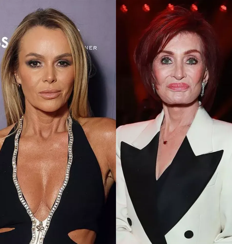 Amanda Holden sets record straight as she's accused of reigniting Sharon Osbourne feud with appearance dig