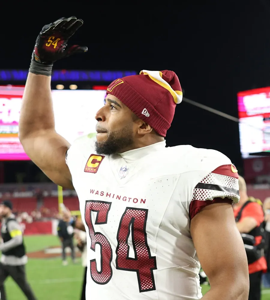 NFL Top 100 nod highlights Commanders' rise behind veteran leadership