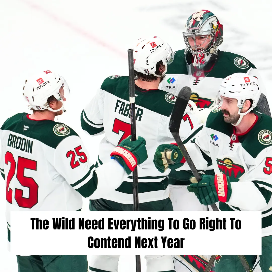 The Wild Need Everything To Go Right To Contend Next Year