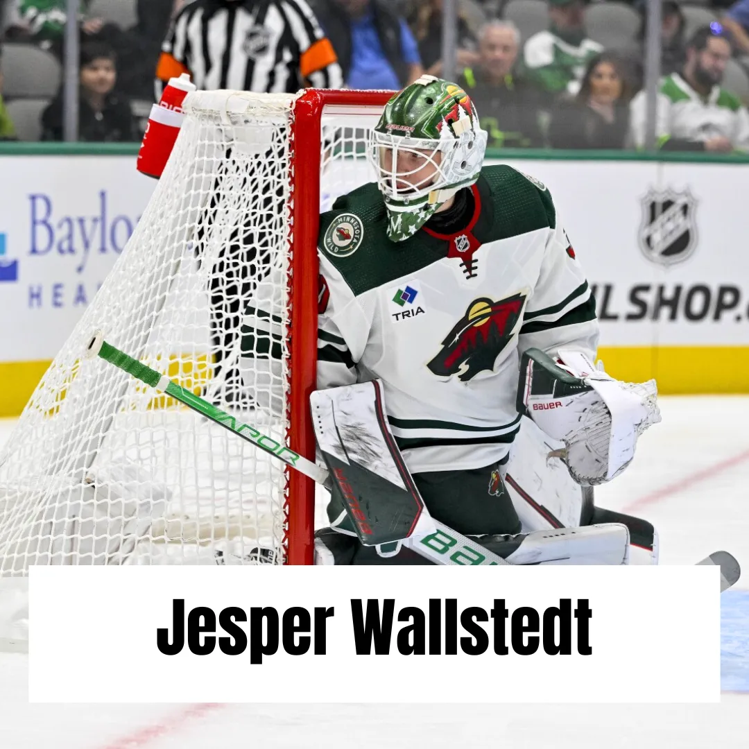 There's A Lot Riding On Jesper Wallstedt's Bounceback Season