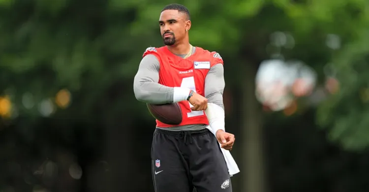 Fined $5,628 Against the Steelers, Jalen Hurts Revisits How His Super Bowl Cleats 'Put a Smile' on Michael Jordan
