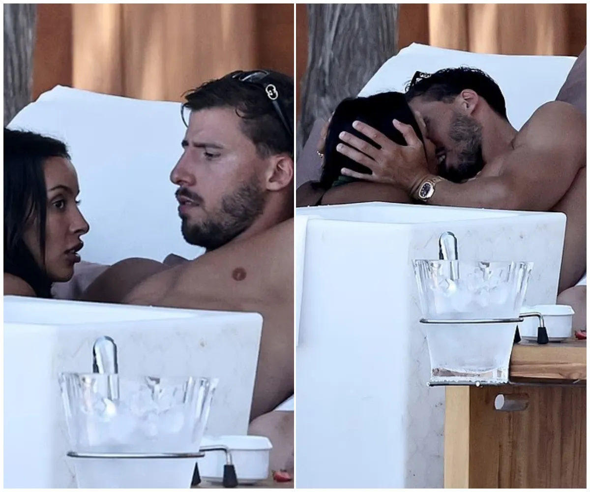“Sun, love, crocodiles… and one advice” – Maya Jama shares steamy kiss with boyfriend Ruben Dias as she flaunts her curves in plunging khaki bikini during romantic Ibiza getaway, just days after he publicly dropped the L-bomb - suong