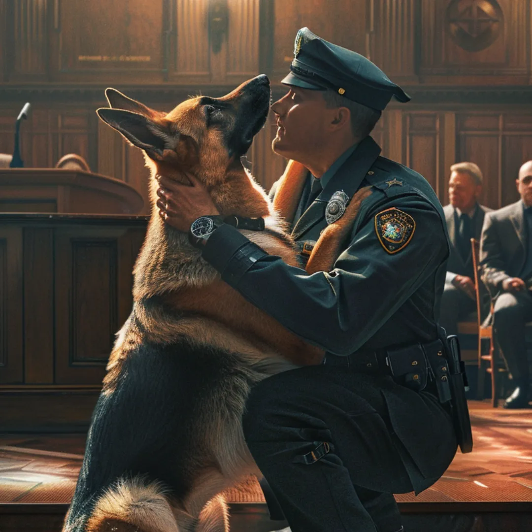 A Soldier’s Tearful Goodbye to His K9 Hero