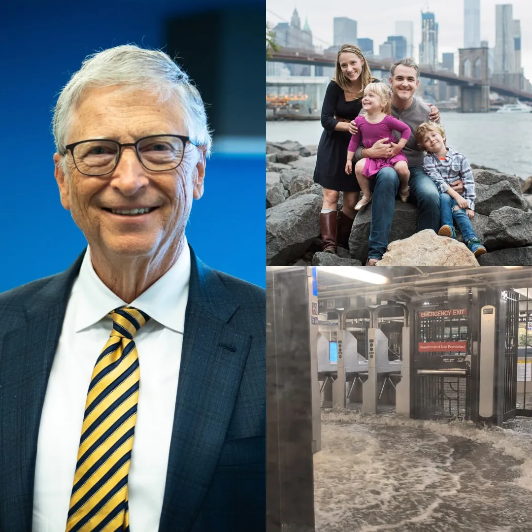 Bill Gates steps in personally to shelter families abandoned by a flooded New York