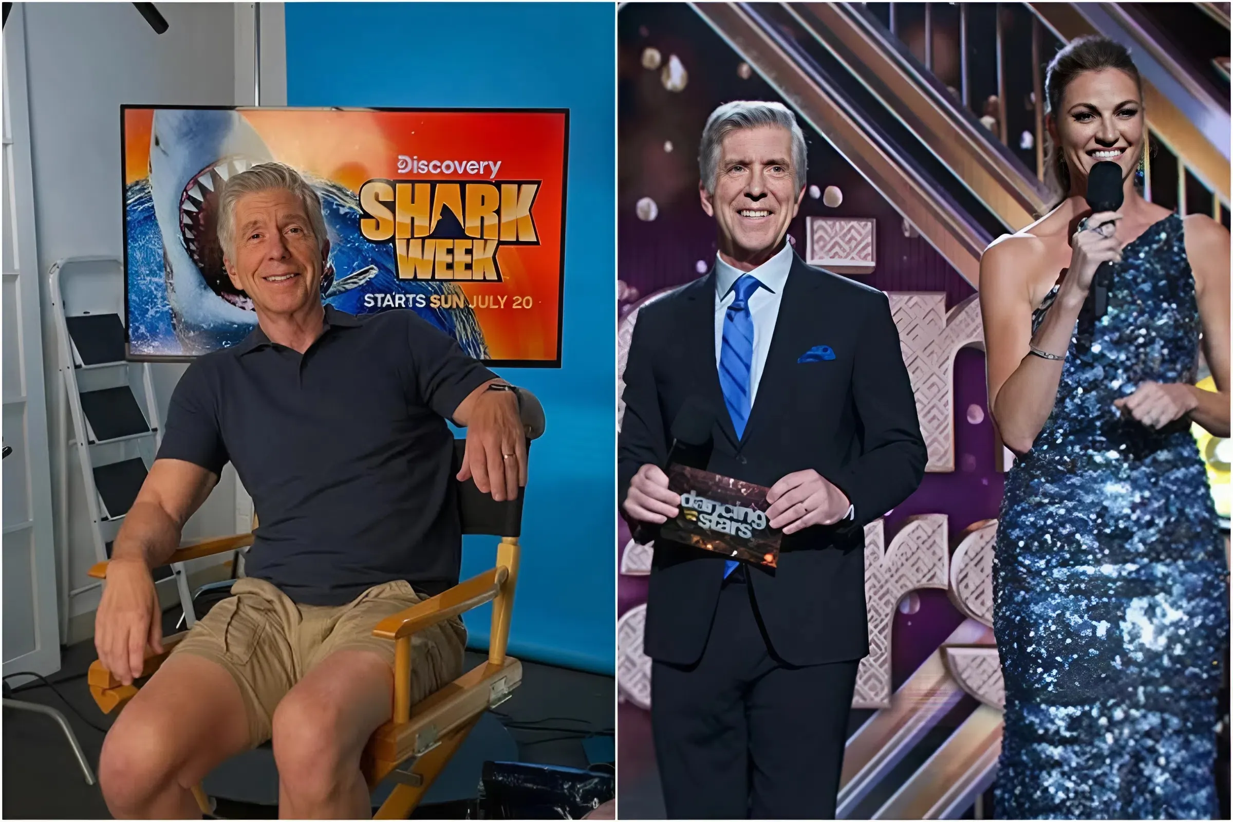 Tom Bergeron Talks Life After DWTS: From Ballroom to 'Dancing With Sharks' trucc