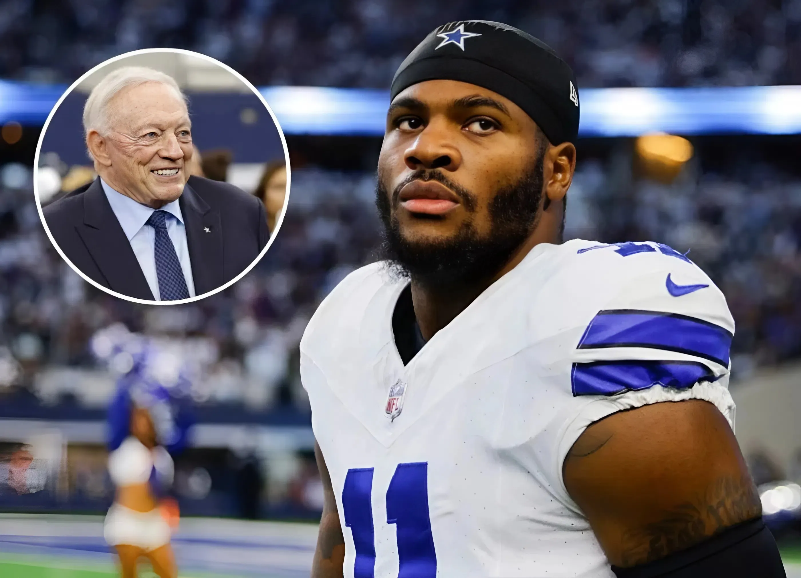Cowboys’ Micah Parsons Remains Unfazed by Delayed Contract Extension with Jerry Jones