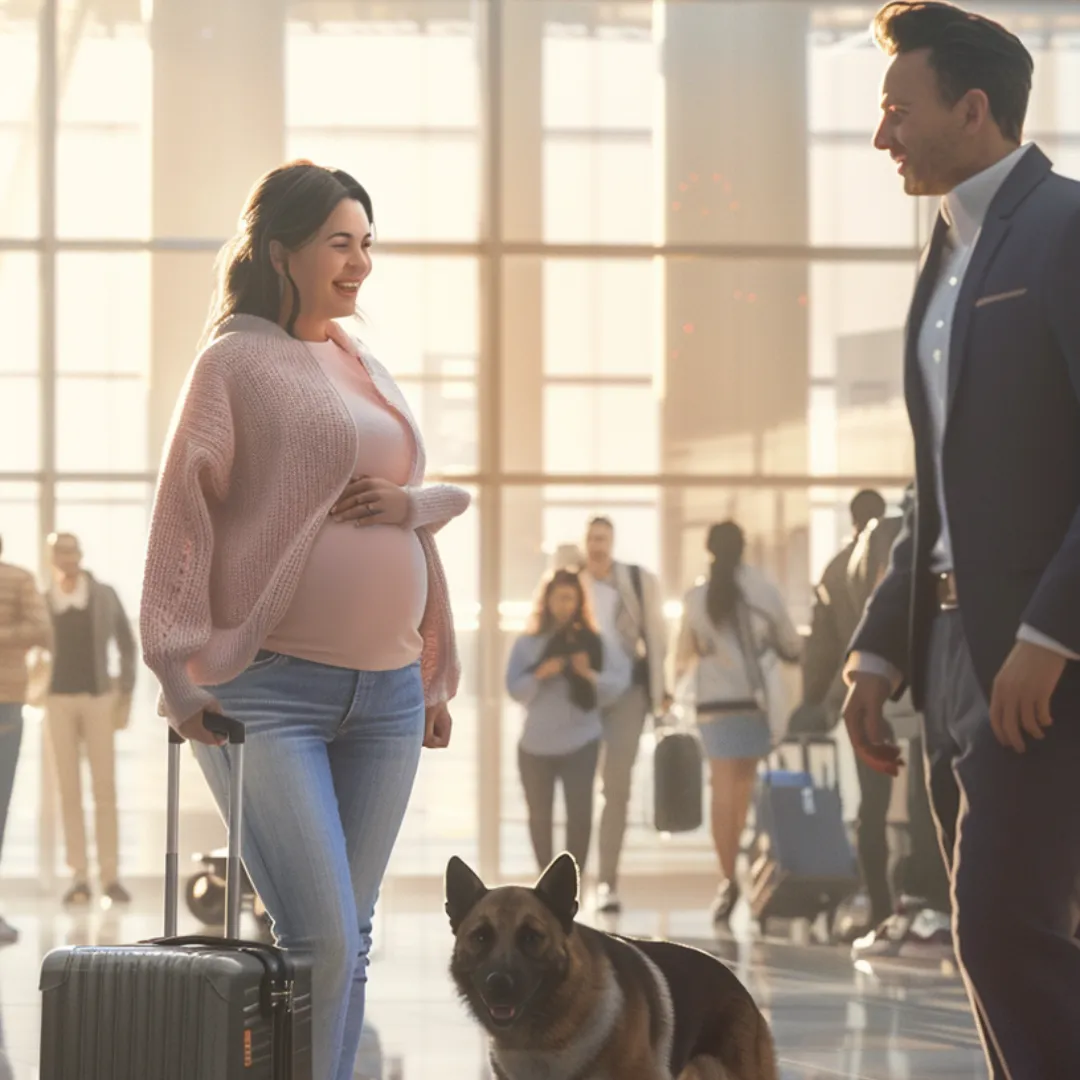 Sniffer Dog Won’t Back Down: Is This Passenger Hiding Dr*gs?