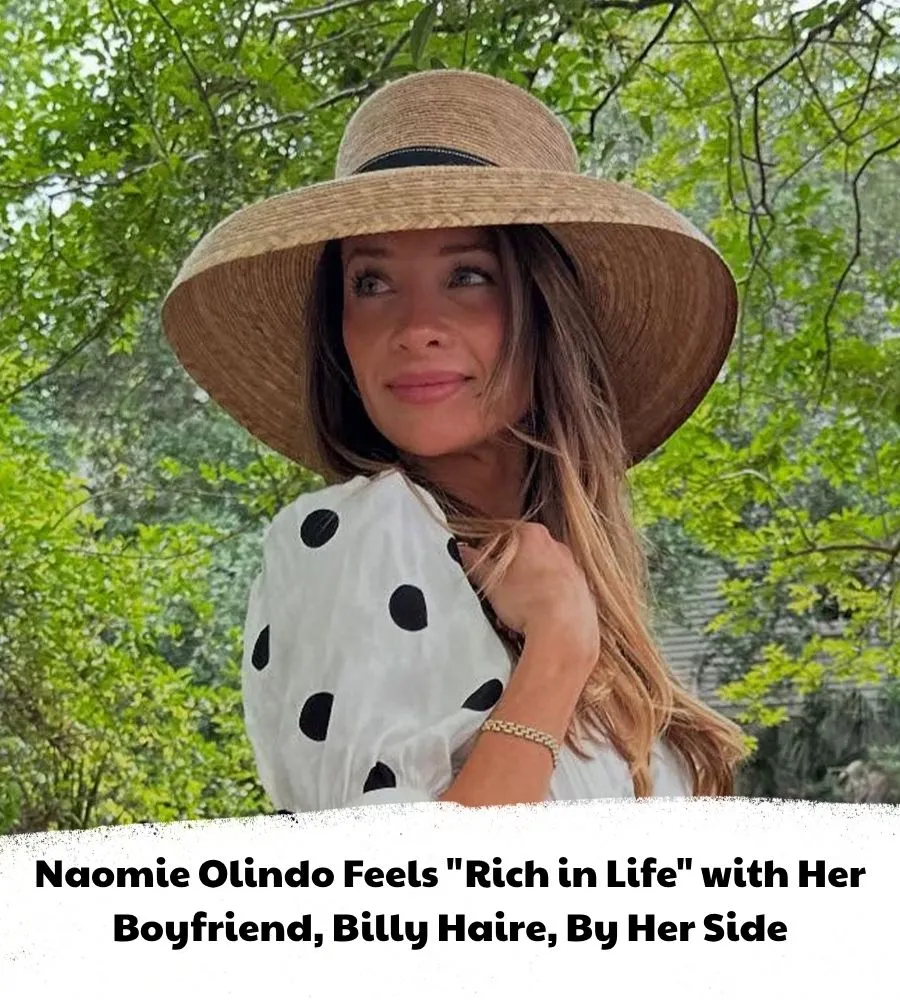 Naomie Olindo Feels "Rich in Life" with Her Boyfriend, Billy Haire, By Her Side