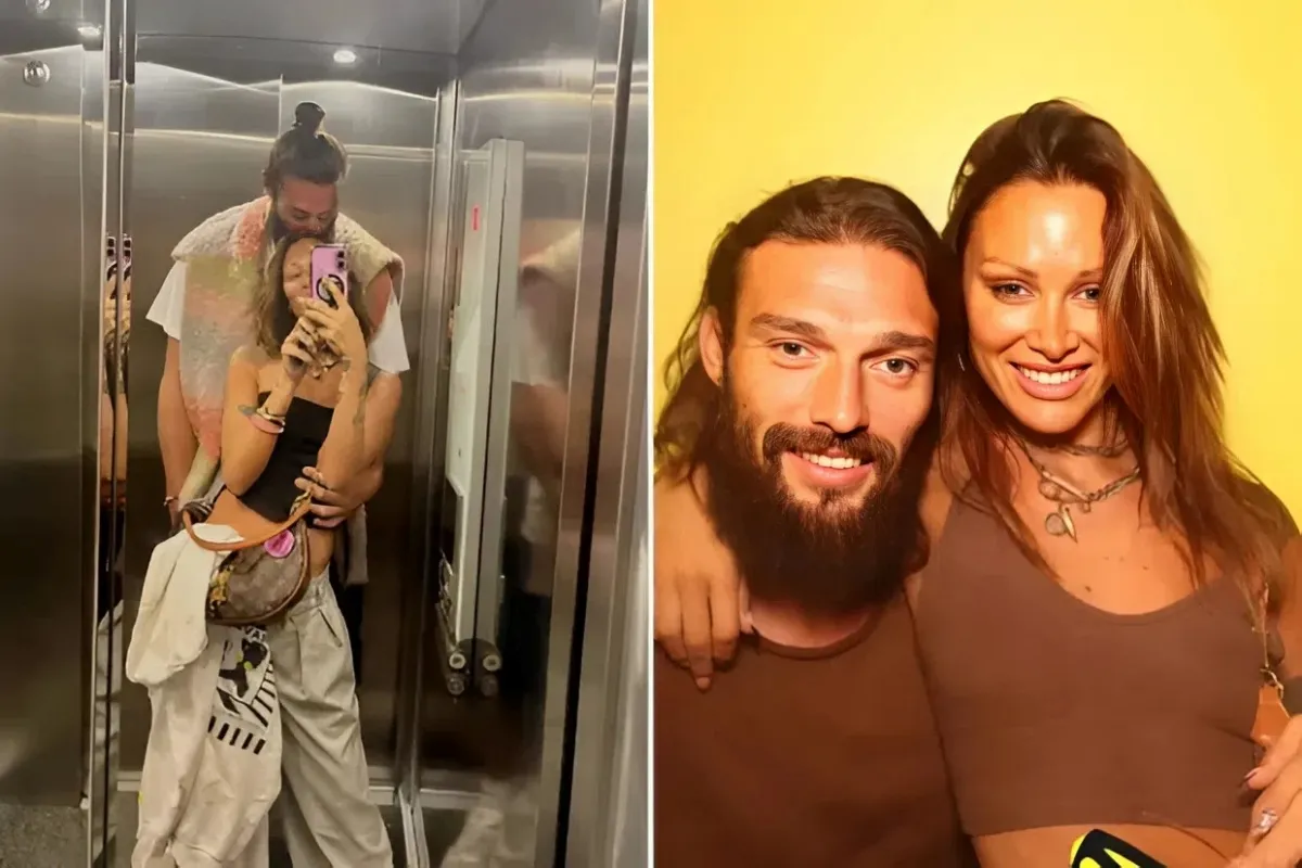 Andy Carroll and Lou Teasdale look loved up in new pics amid ‘fears they won’t last’ and Greek holiday bust ngocc