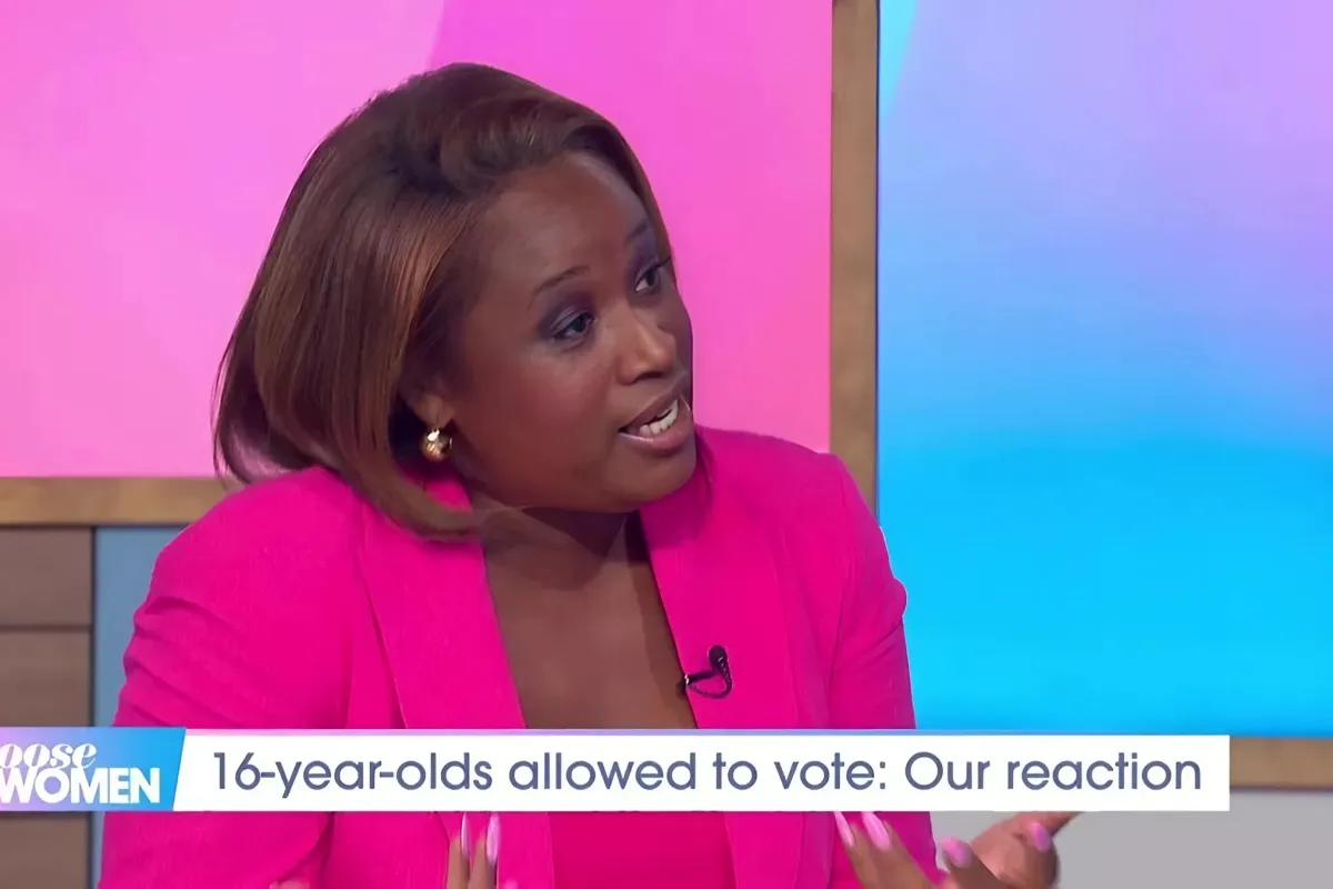 Loose Women's Charlene White interrupts Kelly Brook as TV debate gets awkward ngocc